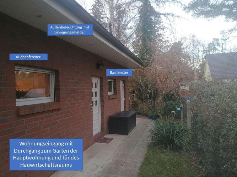 Wohnidyll In Zeuthen Bei Berlin Apartman Kültér fotó
